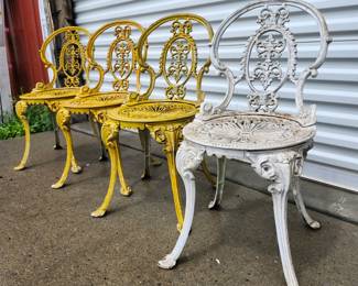 Small Iron Garden Chairs
