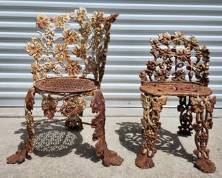Iron Garden Chairs