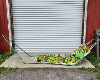 Green Floral Hammock