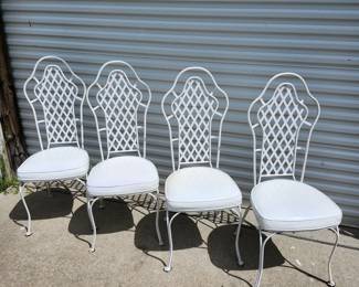White outdoor Chairs