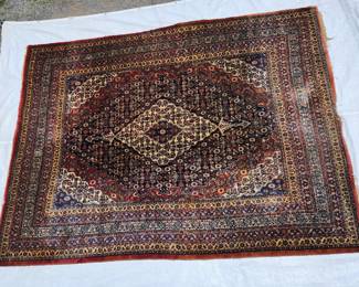 Vintage Hand Woven Oriental Rug