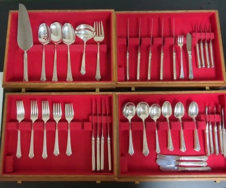 Sterling Silver Flatware Set