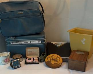 Vintage Travel And Home Items, Samsonite