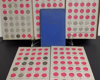 Nickel Coin Albums, Liberty, Buffalo, Jefferson 1949 Handbook of US Coins