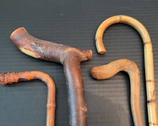 Handmade Wooden Canes