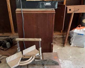 Sears Craftsman Radial Arm Saw, Table Saw, Craftsman Miter Saw Set, and More