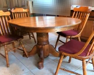 Dining Table With 4 Chairs