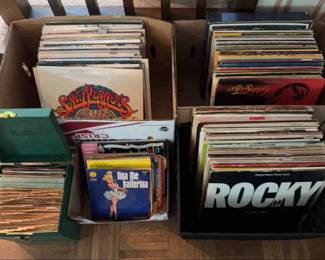 Vinyl Records and 45 Collection Mystery Lot
