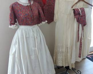 Mens And Womens Prairie Period Clothing Bundle