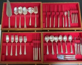 Sterling Silver Flatware Set
