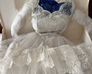 Wedding Dress, Shoes and Honeymoon Nightgown