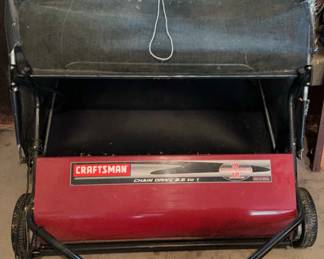 Craftsman Chain Drive Lawn Sweeper