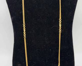 30 14K Yellow Gold Necklace 17.42g