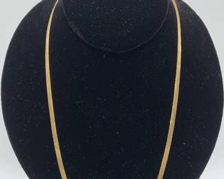 20 14KT Yellow Gold Italian Herringbone
