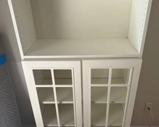 Office Storage Cabinet 2 Separate Pieces