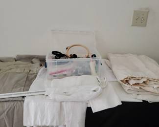 Curtains And Sewing Kit
