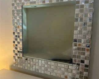 Mother Of Pearl Mirror