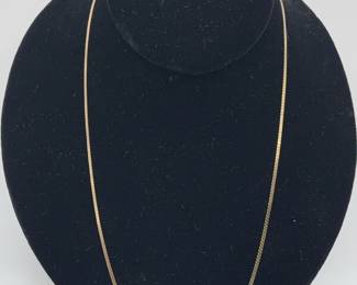 20 14K Yellow Gold Chain