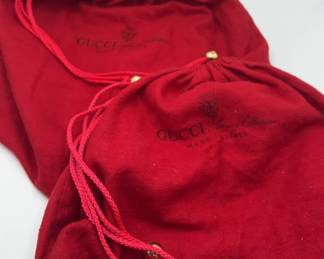 Vintage Gucci Accessory Collection Dust Bags