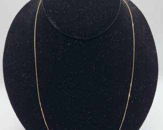 20 14KT Yellow Gold Necklace
