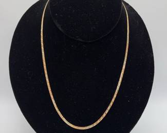 18 18k Gold Chain From Vicenza, Italy