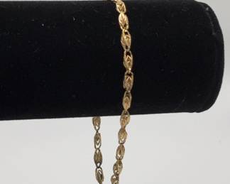 14KT Yellow Gold 8 Bracelet