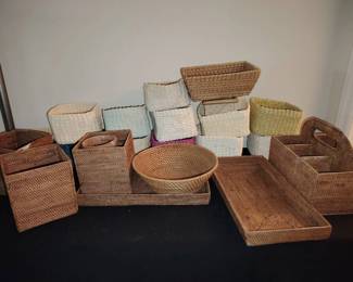 Small Wicker Baskets Mystery Lot