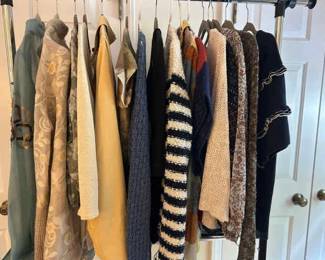 Womens Fall Weather Blouses, Sweaters, Etc