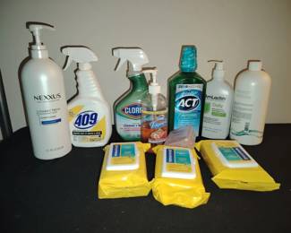 Bathroom Chemicals Mystery Lot