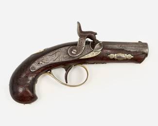 Lot 83: Henry Deringer Pocket Pistol (ca. 1850s-60s)