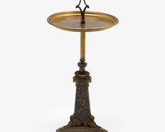 Lot 137: Bradley & Hubbard Egyptian Revival Smoking Stand