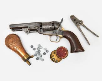 Lot 68: Colt 1849 Pocket Revolver (1855), Cased