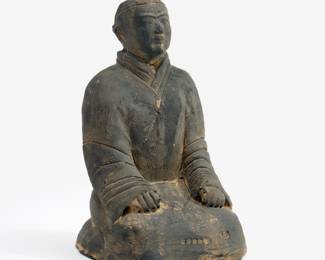 Lot 234: Qin Dynasty Style Kneeling Warrior