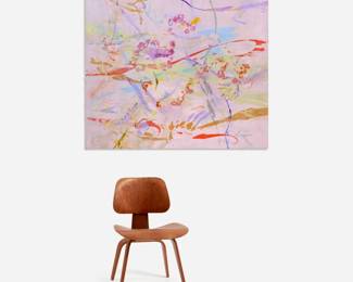 Lot 185: Bev Gegen "Summer" Acrylic on Canvas 