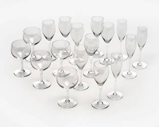 Lot 191: Baccarat Crystal Stemware (17 Pc.)
