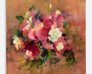 Lot 183: Bev Gegen Untitled Acrylic on Canvas