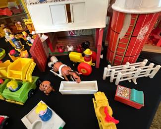 All Fisher-Price items shown in the photos are being sold as ONE COMPLETE LOT — no cherry pickers, please!