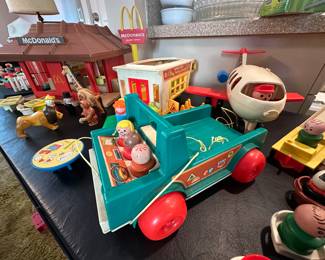 All Fisher-Price items shown in the photos are being sold as ONE COMPLETE LOT — no cherry pickers, please!