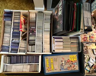 Highest and best offer on the full lot of sports cards due no later than 4:00 PM on Saturday, June 15th.