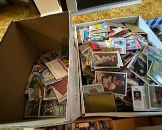 Highest and best offer on the full lot of sports cards due no later than 4:00 PM on Saturday, June 15th.