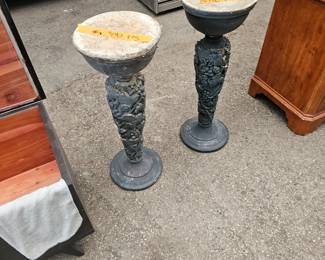 Outdoor Garden Pedistals Cement