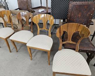 Beautiful Antique Walnut Chairs