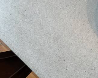 MCM concrete slab dining table 30” x 72” x 40” $2400 + tax