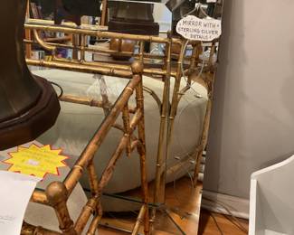 Large mirror with sterling silver accents 37” x 55” $320 + tax