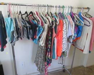 Teenage Girls Clothing Selection