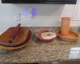 Entertain with Wood, Pottery & Clay