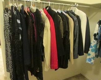 Packed Ladies Clothing Closet, Dressy & Casual!