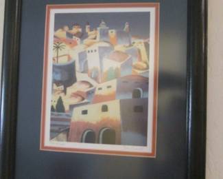 Colorful Pueblo Village By Don Knapp