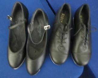 2-Pair of Tap Shoes, Size 7 Medium