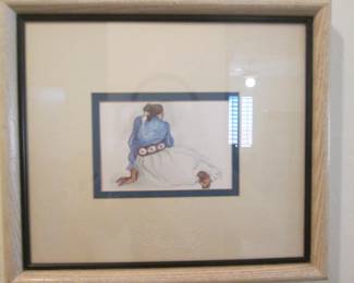R.C. Gorman Framed Art